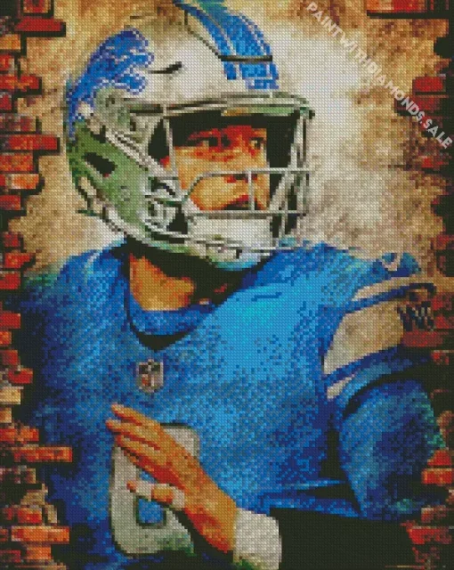 Matthew Stafford Diamond Painting