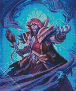 Medivh Warcraft Diamond Painting