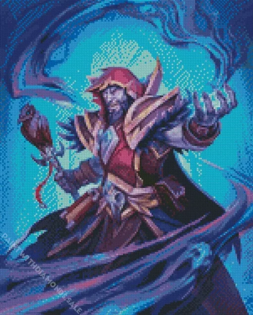 Medivh Warcraft Diamond Painting