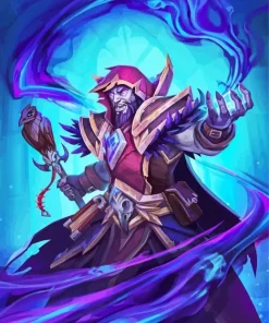 Medivh Warcraft Diamond Painting