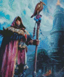 Medivh Character Warcraft Diamond Painting