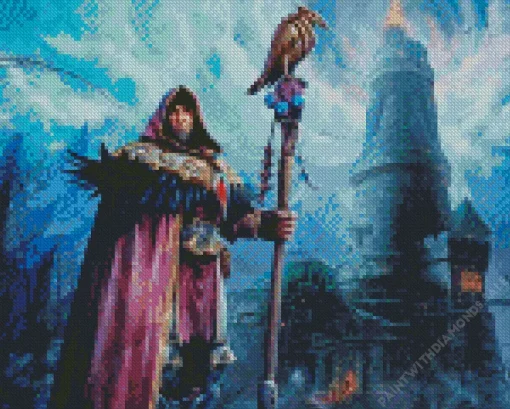 Medivh Character Warcraft Diamond Painting