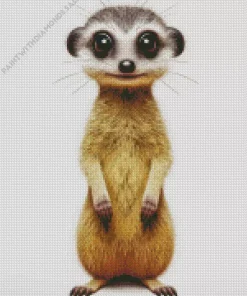 Meerkat Animal Diamond Painting