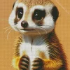 Meerkat With Big Eyes Diamond Painting