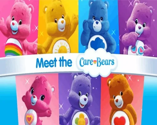 Meet The Care Bears Diamond By Numbers