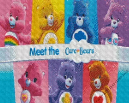 Meet The Care Bears Diamond Paintings