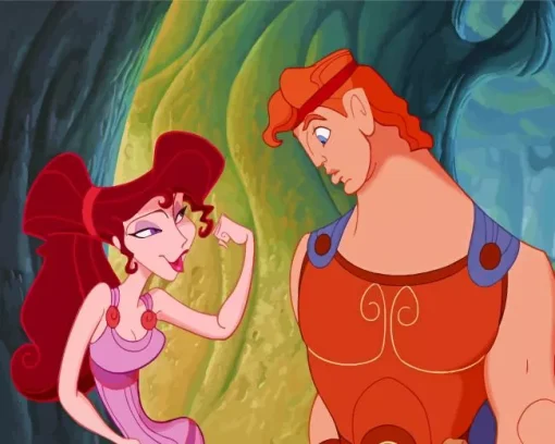 Megara And Hercules Diamond Painting