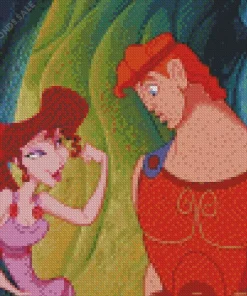 Megara And Hercules Diamond Painting