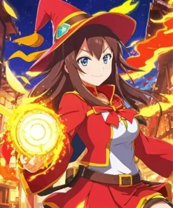 Megumin Art Diamond Painting