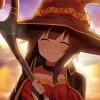 Megumin KonoSuba Diamond Painting