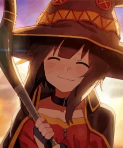 Megumin KonoSuba Diamond Painting