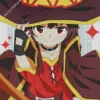 Megumin Anime Character Diamond Painting