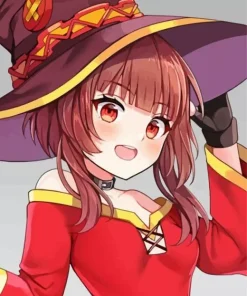 Megumin In KonoSuba Diamond Painting