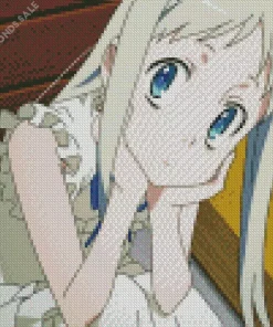 Meiko Honma In Anohana Diamond Painting