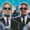 Men in Black Characters Diamond Painting