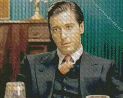 Michael Corleone The Godfather Diamond Painting