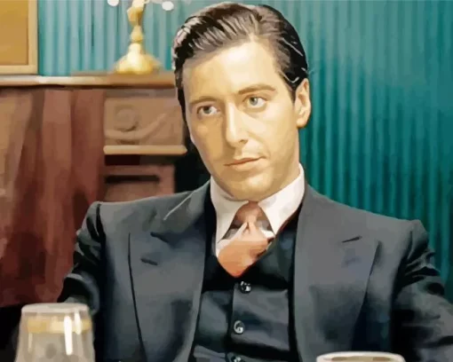 Michael Corleone The Godfather Diamond Painting