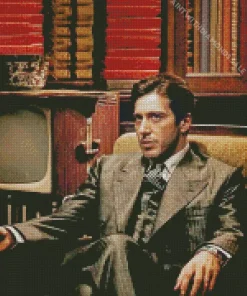 Michael Corleone Character Diamond Painting