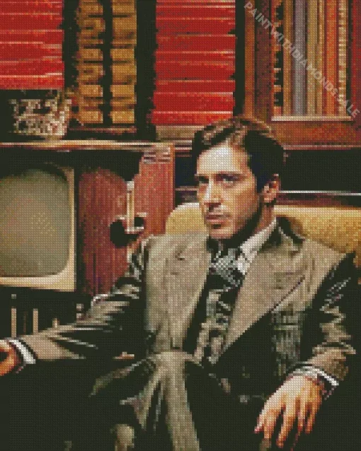 Michael Corleone Character Diamond Painting