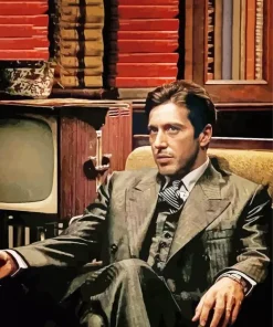 Michael Corleone Character Diamond Painting