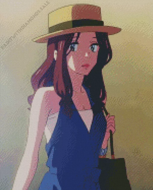 Miki Okudera Character Diamond Painting