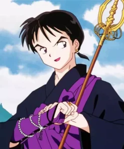 Miroku In Inuyasha Diamond Painting