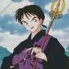 Miroku In Inuyasha Diamond Painting