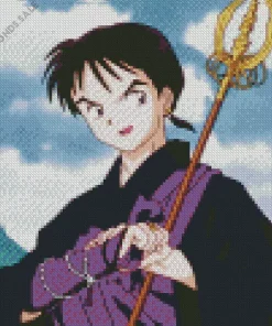 Miroku In Inuyasha Diamond Painting