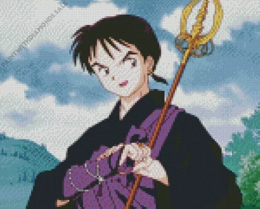 Miroku In Inuyasha Diamond Painting