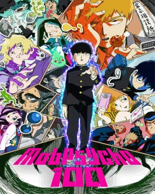 Mob Psycho 100 Diamond Painting