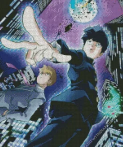 Mob Psycho 100 Anime Diamond Painting