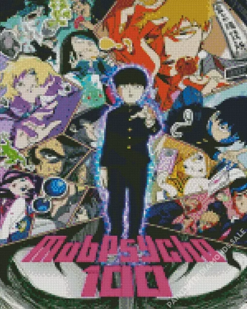 Mob Psycho 100 Diamond Painting