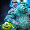 Monsters Inc Characters Art Diamond Painting