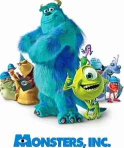 Monsters Inc Poster Diamond Painting