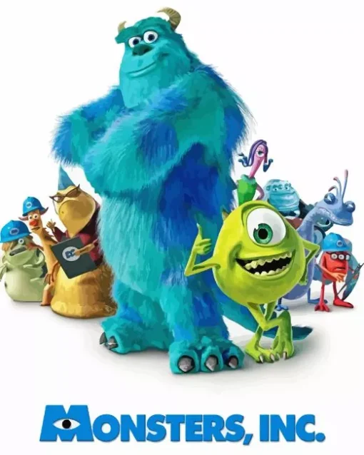 Monsters Inc Poster Diamond Painting