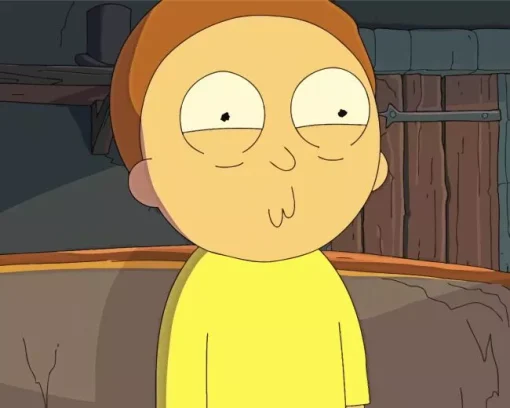 Morty Smith In Rick And Morty Diamond Painting