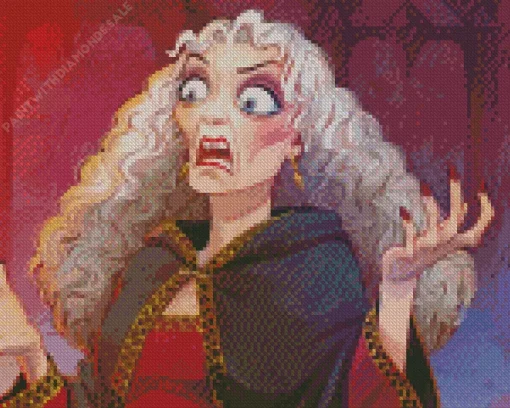 Mother Gothel Rapunzels Tangled Adventure Diamond Painting