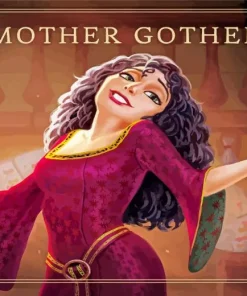 Mother Gothel Character Diamond Painting