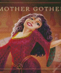 Mother Gothel Character Diamond Painting