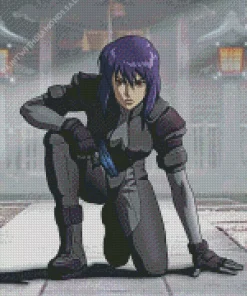 Motoko Kusanagi Diamond Painting