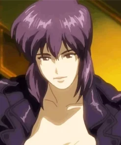 Motoko Kusanagi Ghost In The Shell Diamond Painting