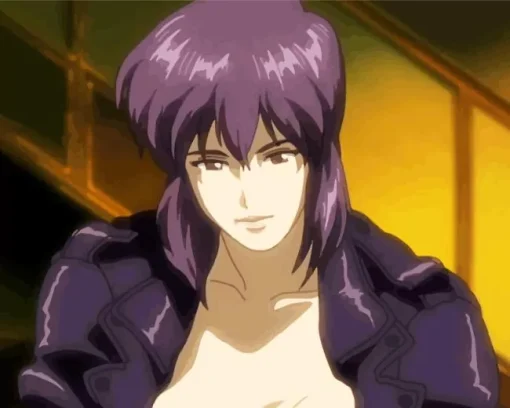 Motoko Kusanagi Ghost In The Shell Diamond Painting