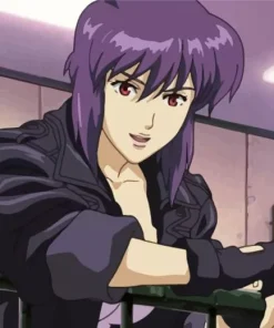 Motoko Kusanagi Anime Diamond Painting