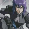 Motoko Kusanagi Character Diamond Painting