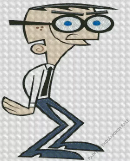 Mr Crocker The Fairly Oddparents Diamond Painting