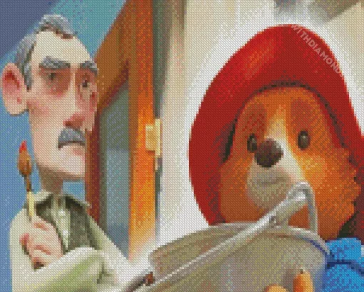 Mr Curry The Adventures Of Paddington Diamond Painting