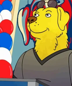 Mr Peanutbutter Diamond Painting