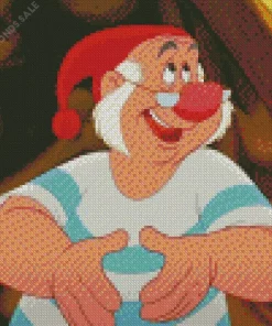 Mr Smee Character Diamond Painting