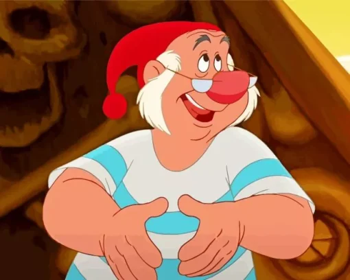 Mr Smee Character Diamond Painting