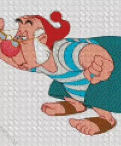 Mr Smee In Peter Pan Diamond Painting